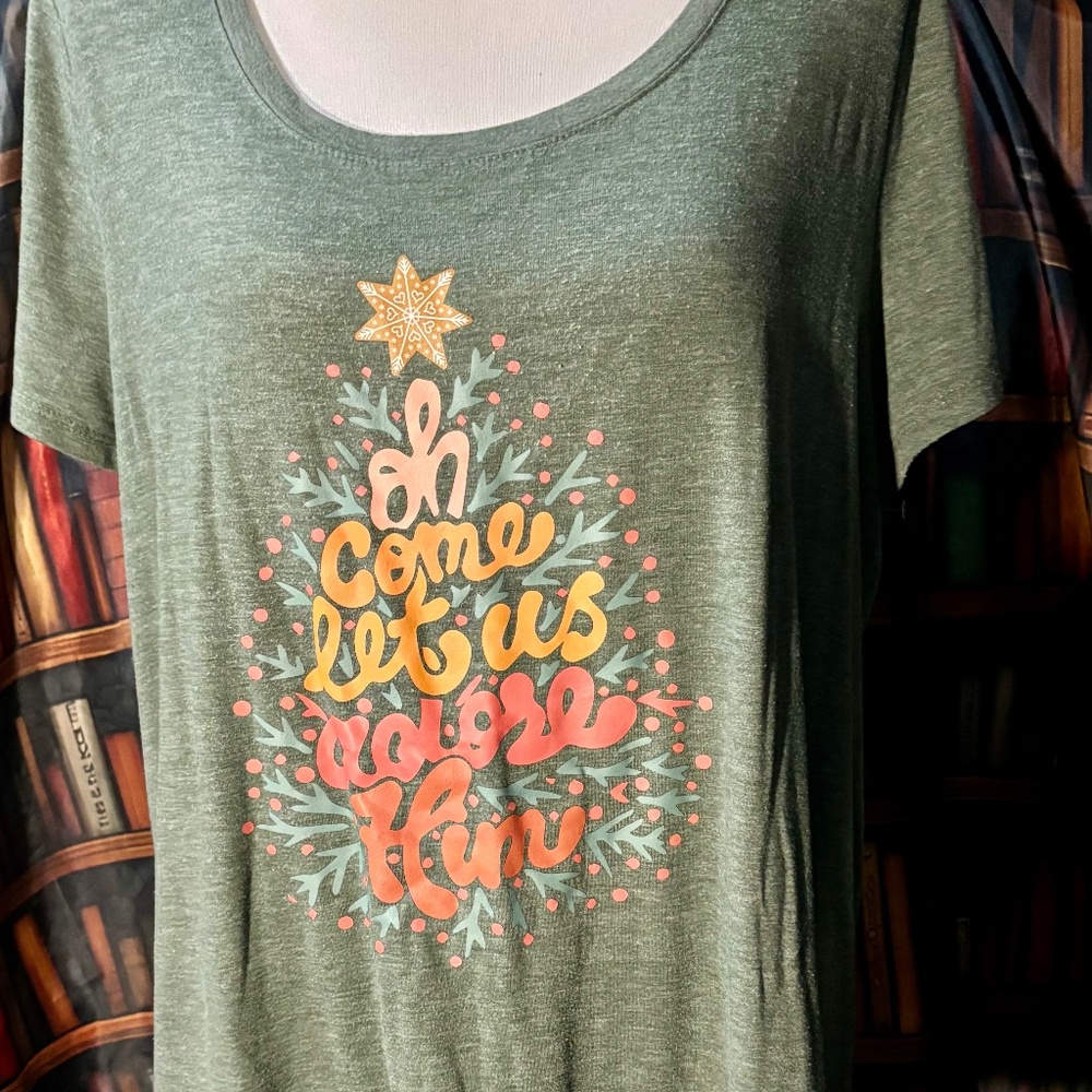 Green Christmas shirt